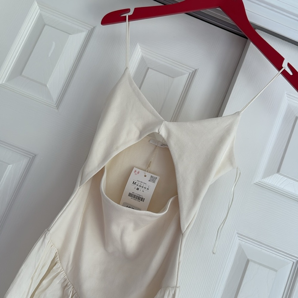 Zara Cutout Combination Dress - Picture 10 of 10